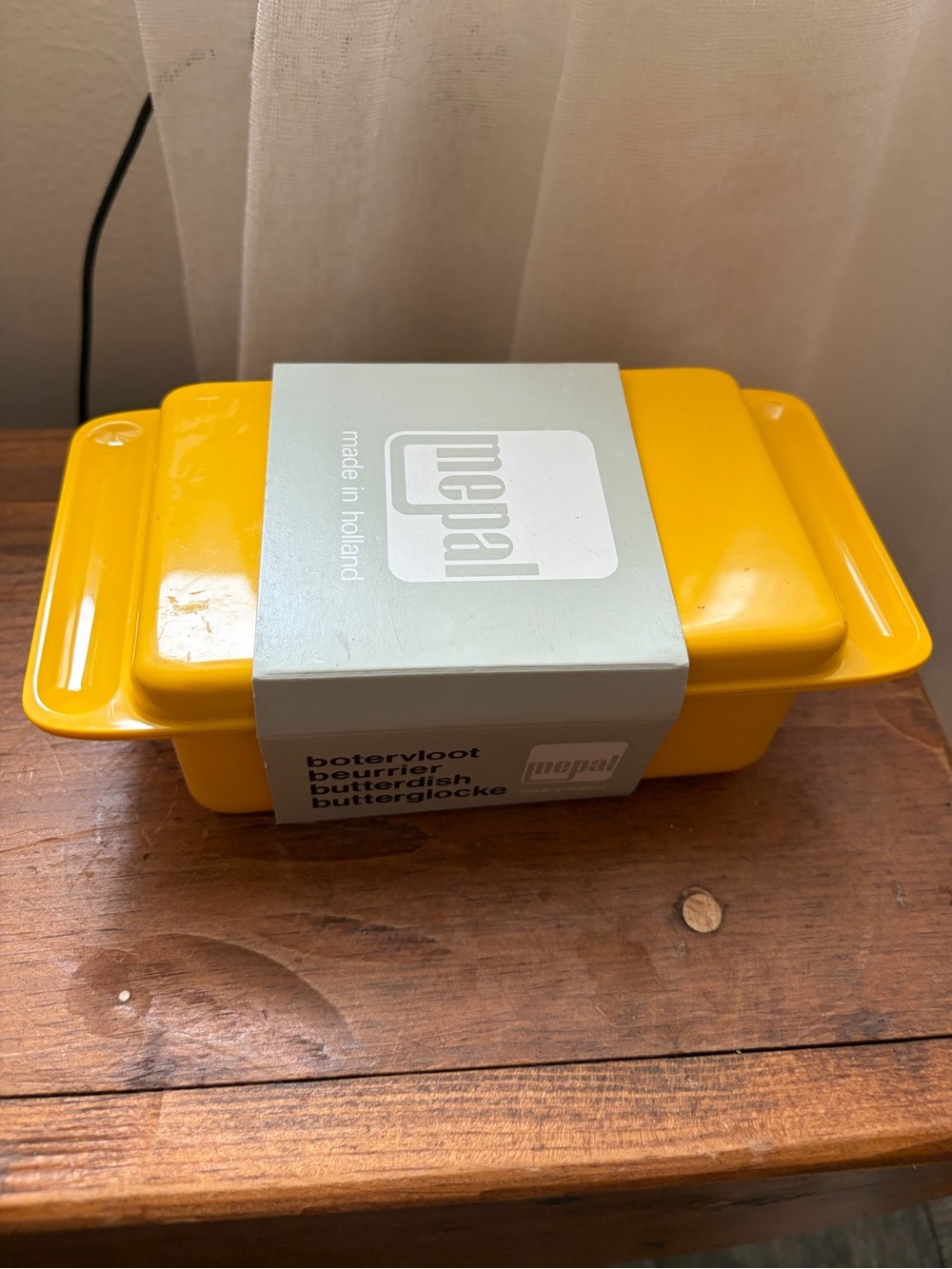 Mepal made in holland Yellow Butter Dish – Bright Yellow Butter Keeper